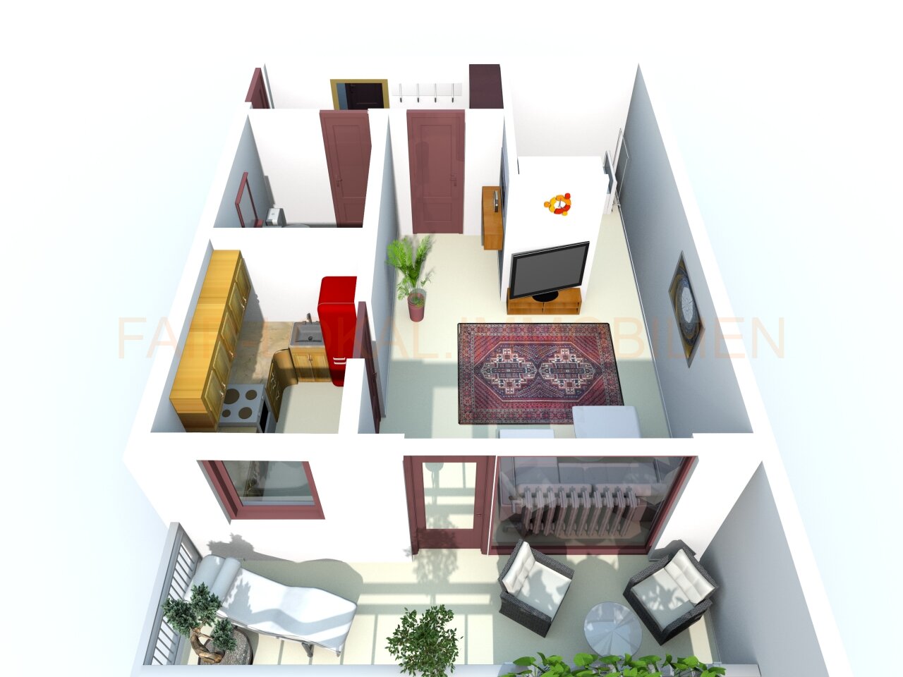 3D-Ansicht
