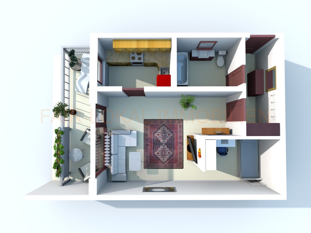 3D-Ansicht
